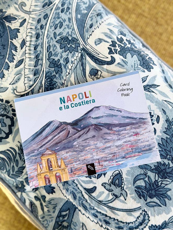 Villem Naples and the Coast – postkaartide värviraamat (itaalia-inglise väljaanne) Toscana Book
