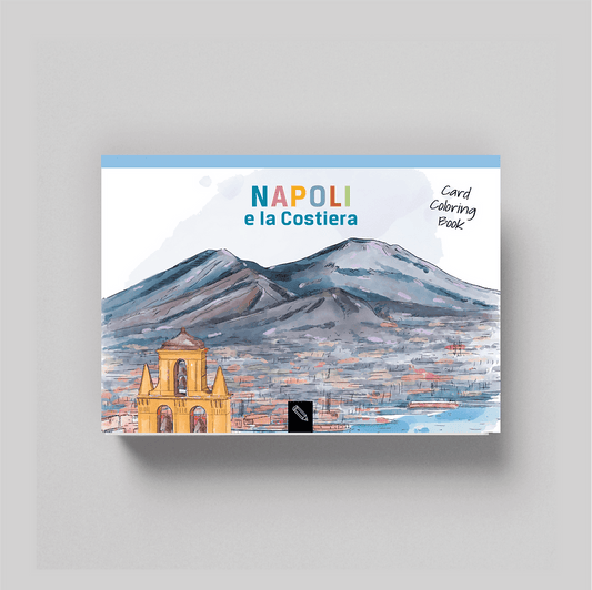 Villem Naples and the Coast – postkaartide värviraamat (itaalia-inglise väljaanne) Toscana Book