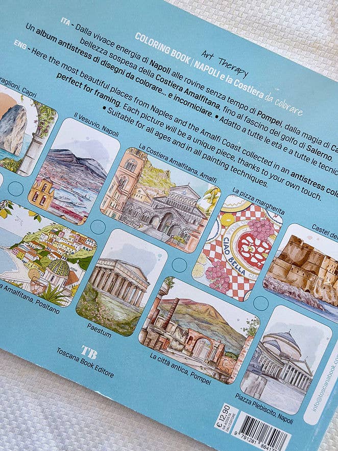 Villem Naples and the Coast to Color – värviraamat (Itaalia-Inglise väljaanne) Toscana Book