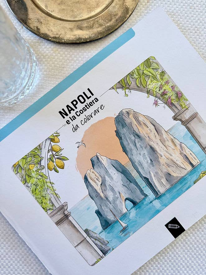 Villem Naples and the Coast to Color – värviraamat (Itaalia-Inglise väljaanne) Toscana Book