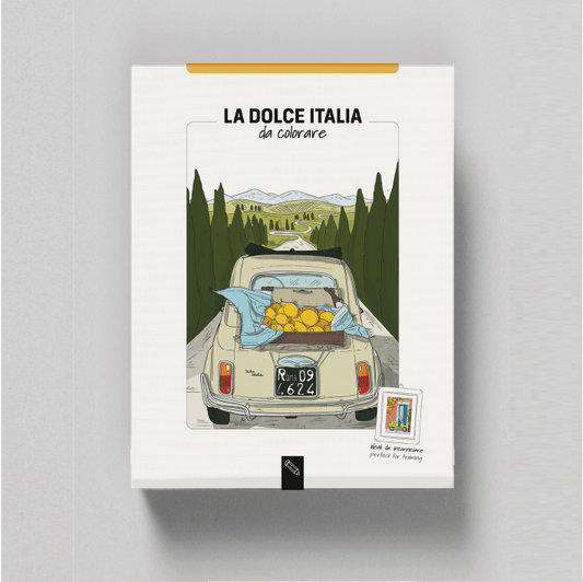 Villem Sweet Italy to Color – värviraamat (itaalia-inglise väljaanne) Toscana Book