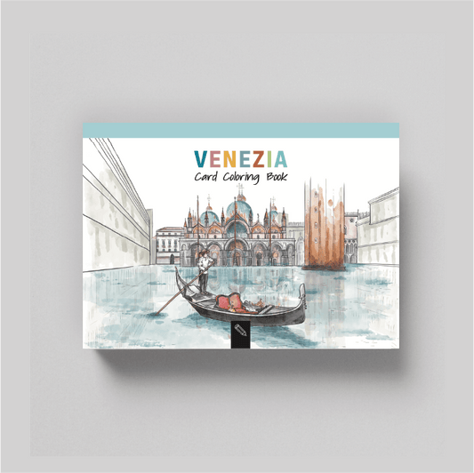 Villem Venice – postkaartide värviraamat (itaalia-inglise väljaanne) Toscana Book