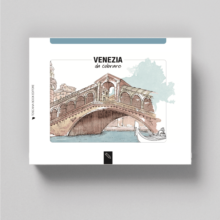 Villem Venice to Color – värviraamat (itaalia-inglise väljaanne) Toscana Book