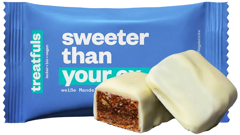 Villem Sweeter than you ex mahe vegan pähklibatoon tumeda Fairtrade šokolaadiga 2 × 20 g Treatfuls