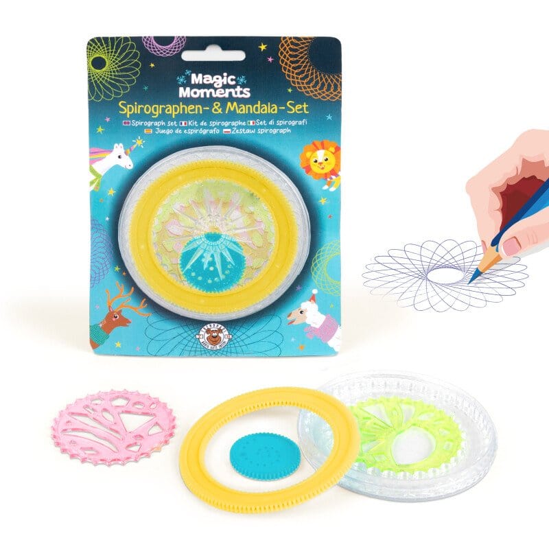 Villem Magic Moments - Spirograaf ja mandalakomplekt 6tk TrendHaus