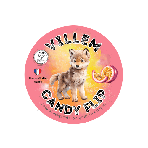 Villem Villem Candy Flip – Ökoloogilise passioniga karamellkommid 50 g Tulemas 16.12 lattu