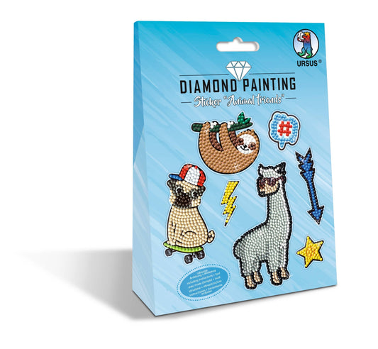 Villem Animal Friends Diamond Painting Stickers URSUS® / Buntpapierfabrik Ludwig Bähr GmbH & Co. KG