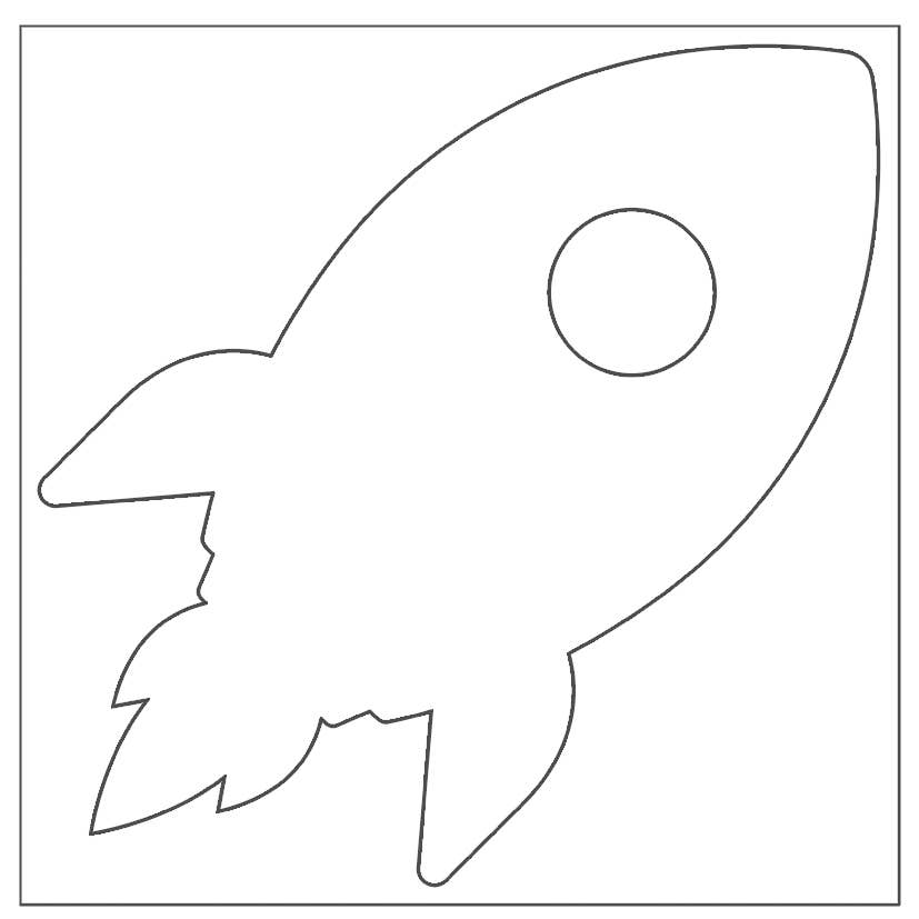 Villem Blank motifs "Rocket" URSUS® / Buntpapierfabrik Ludwig Bähr GmbH & Co. KG