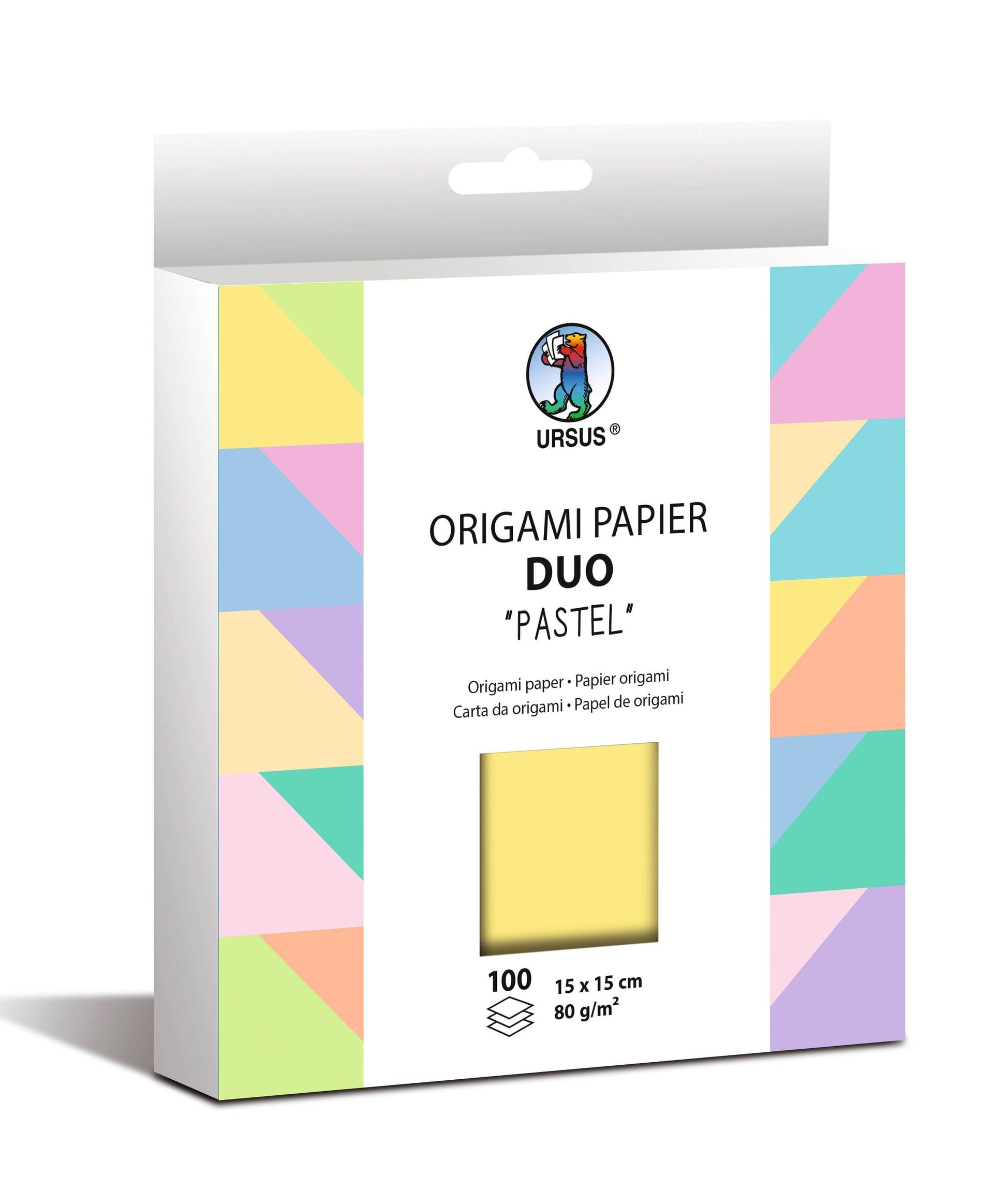 Villem Origami Paper Duo “Pastel” URSUS® / Buntpapierfabrik Ludwig Bähr GmbH & Co. KG