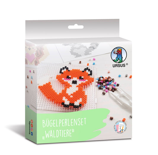 Villem Iron-on bead set "Forest Animals" URSUS®