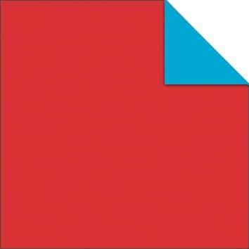 Villem Origami paberite komplekt 15 × 15 cm, 100 lehte, kahepoolsete värvidega “Intensive” URSUS®