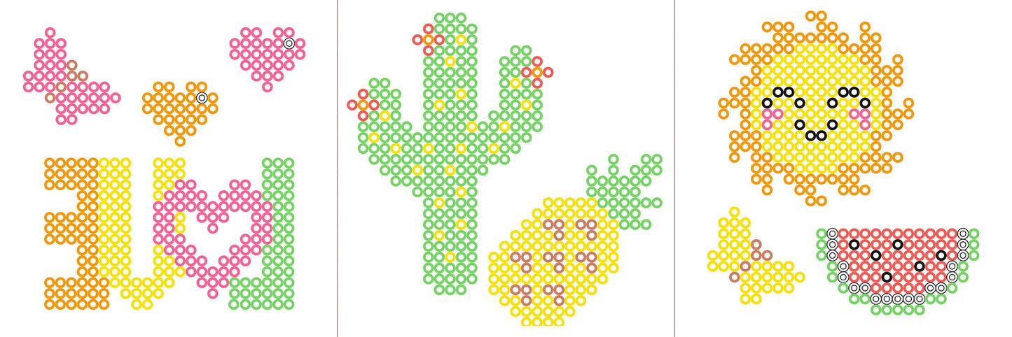 Villem Teemantmosaiigi kleebiste loovkomplekt triikitavate pärlitega Neoon (200 tk) URSUS®