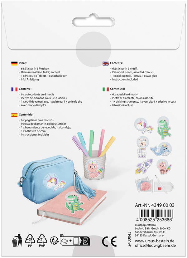 Villem Way to the Stars Diamond Painting Sticker URSUS®