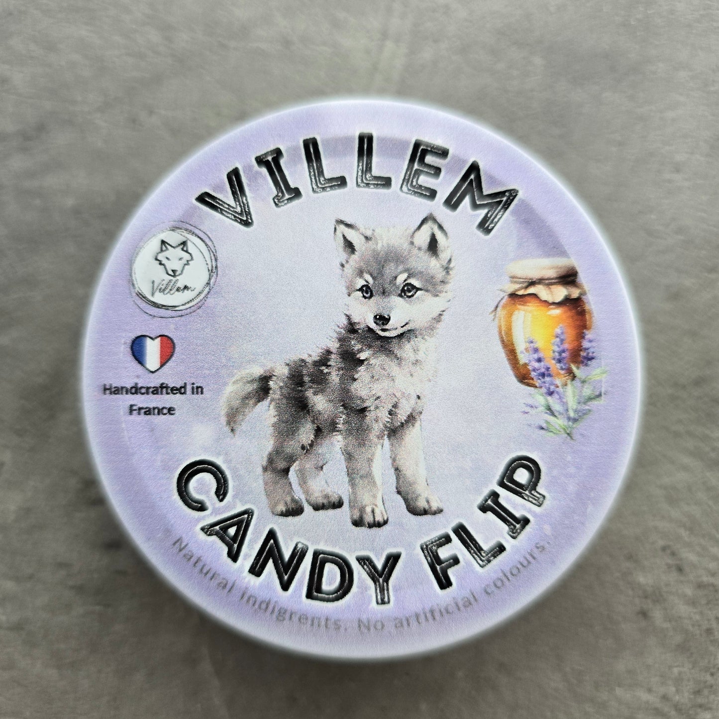 Villem Villem Candy Flip – Mee & Lavendli karamellkommid 50 g Villem