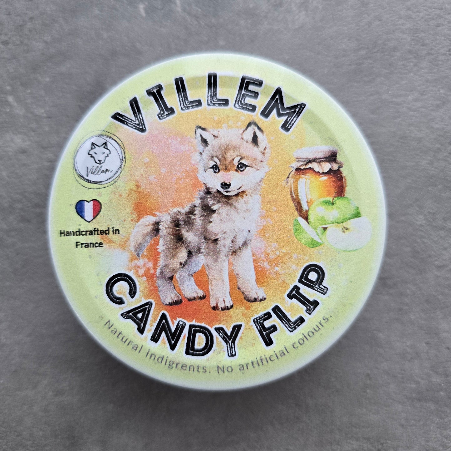 Villem Villem Candy Flip – Mee & Õuna karamellkommid 50 g Villem