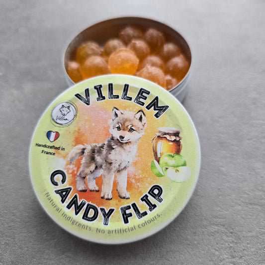 Villem Villem Candy Flip – Mee & Õuna karamellkommid 50 g Villem