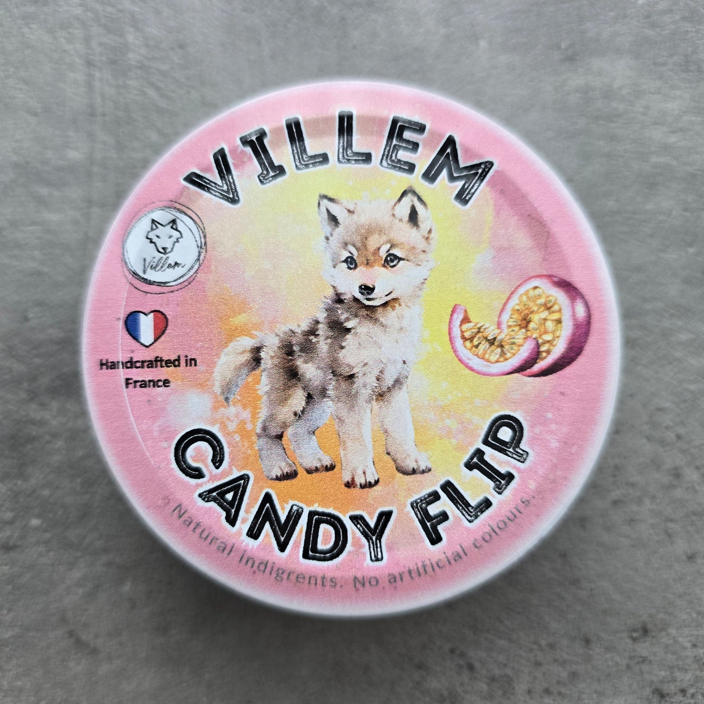 Villem Villem Candy Flip – Ökoloogilise passioniga karamellkommid 50 g Villem
