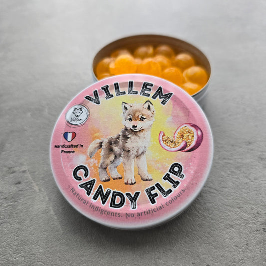 Villem Villem Candy Flip – Ökoloogilise passioniga karamellkommid 50 g Villem