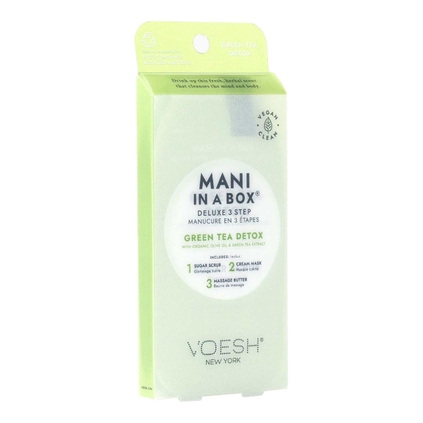 Villem Mani In a Box – Green Tea Detox 3in1 hoolitsus VOESH