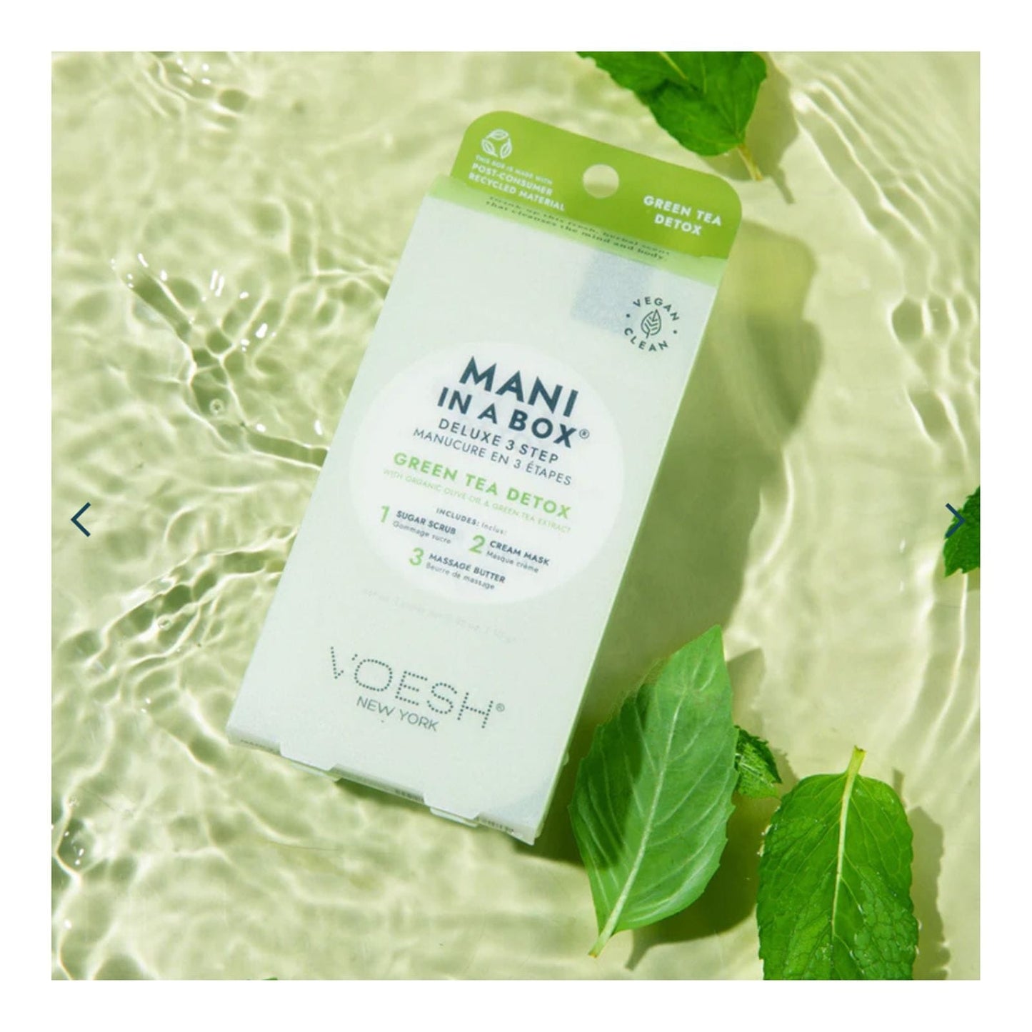 Villem Mani In a Box – Green Tea Detox 3in1 hoolitsus VOESH