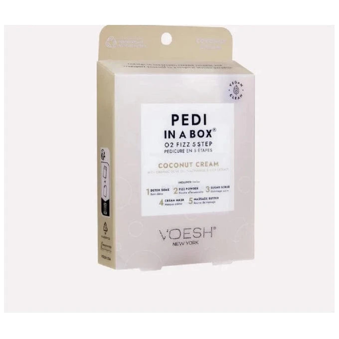 Villem Pedi In a Box – Pedi in a Box O2 Fizz Coconut Cream 5in1 jalahoolitus VOESH
