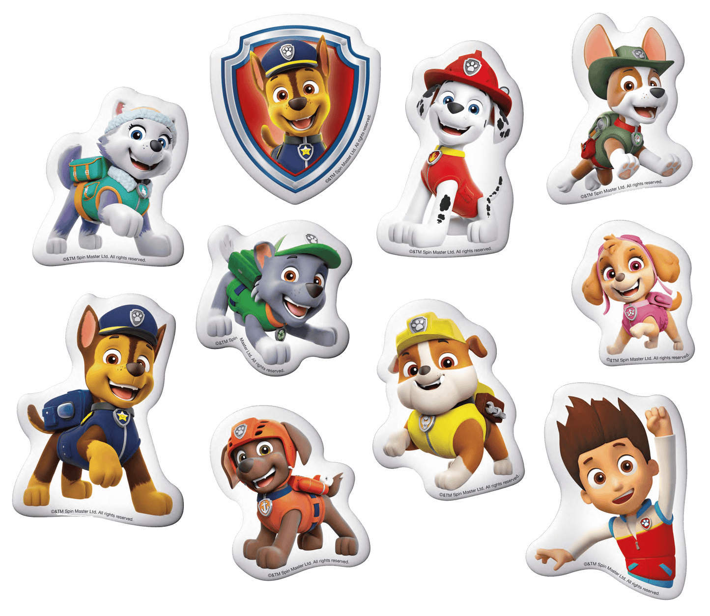 Villem Paw Patrol Gelli Baff Kids Sensory Bath Toy + Bath Sticker Zimpli Kids