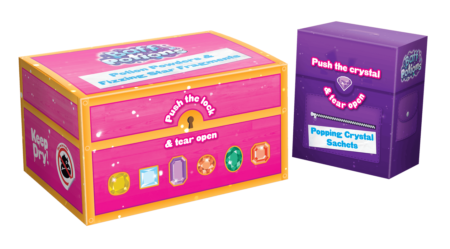 Villem Zimpli Baff Potions Baff Potions maagiline vannikomplekt lastele 21 tk/pakis Zimpli Kids