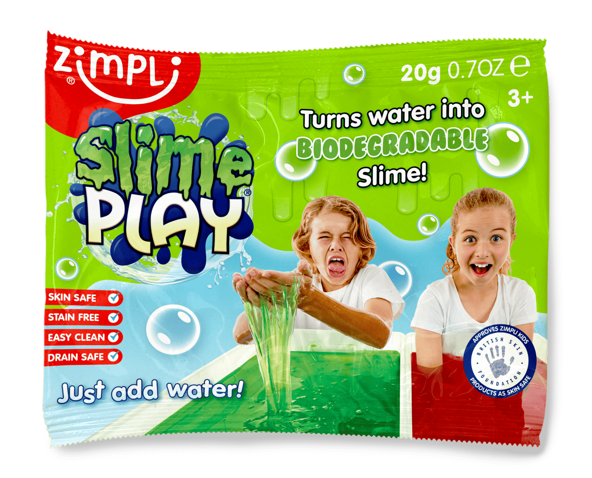 Villem Zimpli Slime Play Foil Bag- DIY Slime Sensory Play Toy Zimpli Kids