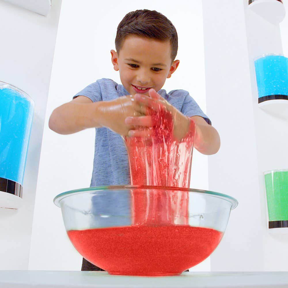 Villem Zimpli Slime Play sensoorne mängupulber 20 g – kuni 4 L lima, punane või roheline Zimpli Kids