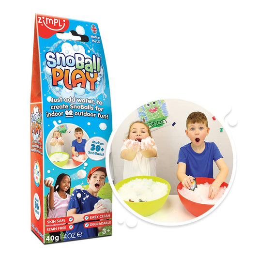 Villem Zimpli Snoball Play Sensory Early Development - DIY Snow Toy Zimpli Kids