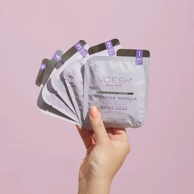 Villem Pedi In a Box – Pedi in a Box O2 Fizz Lavendel & Vanilla VOESH